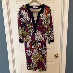 Trina Turk Multicolor Floral Dress